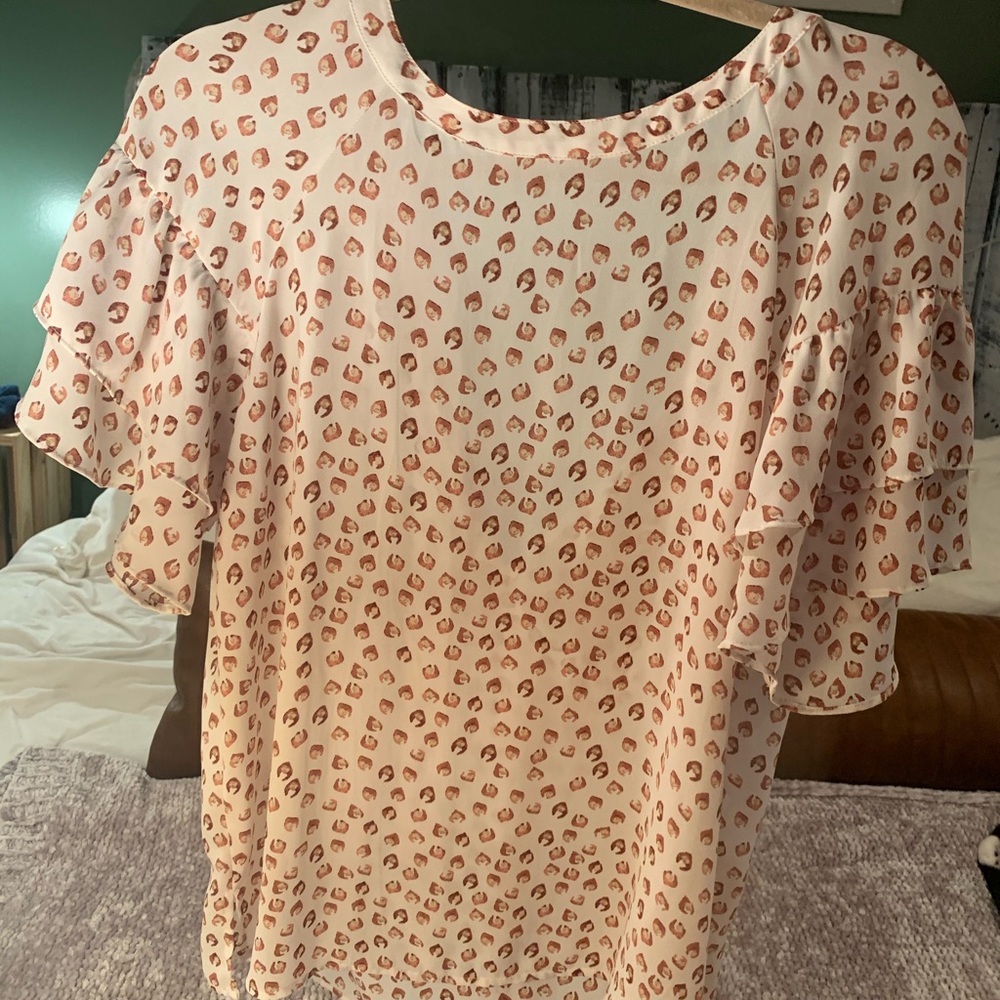 Speckled blouse